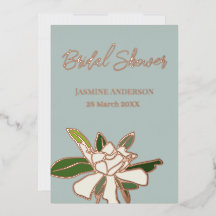 Floral Gardenia Simple Garden Vrijgezellenfeest