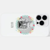 Floral Garland New Baby Foto Case-Mate iPhone Case (Achterkant (horizontaal))