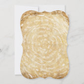 Floral Garland Paris Destination Wedding Kaart (Achterkant)