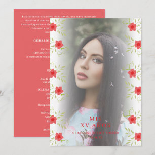 Floral Garland Quinceañera Geavanceerde Foto