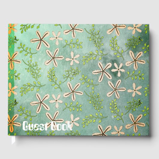 Floral Gastenboek (Voorkant)