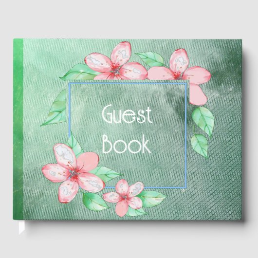 Floral Gastenboek (Voorkant)