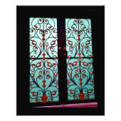 Floral Gate Foto Afdruk (Voorkant)