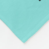 Floral Gather Quote Fleece Deken (Hoek)