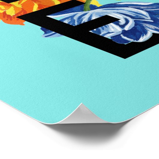 Floral Gather Quote Poster (Hoek)