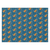 Floral GEEFT ALTIJD BEDANKT AAN GOD Thanksgiving Tafelkleed (Voorkant (Horizontaal))