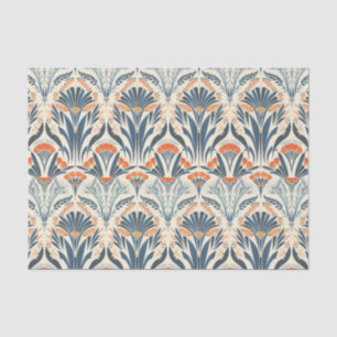 Floral  geïnspireerde Art Deco Tissuepapier