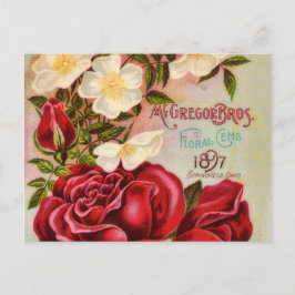 Floral Gem Rozen  Catalogus Hoesje bloem Briefkaart