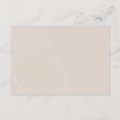 Floral Gender Neutral Baby shower Advice Informatiekaartje (Achterkant)