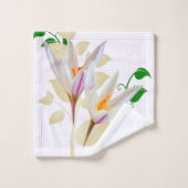 Floral Geometric Bad Handdoek (Wasdoekje)