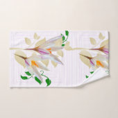 Floral Geometric Bad Handdoek (Handdoek)