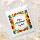 Floral geometric bedankzakje (Geknipt)