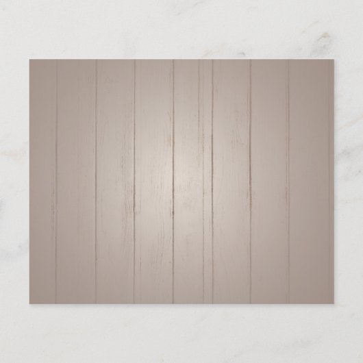 Floral Geometric Budget Wedding Invitations (Achterkant)