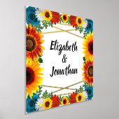 Floral geometric folie afdrukken (Laagn)