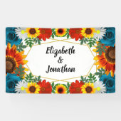 Floral geometric spandoek (Horizontaal)