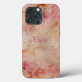 Floral gepersonaliseerd telefoonhoesje Case-Mate iPhone Case (Achterkant)