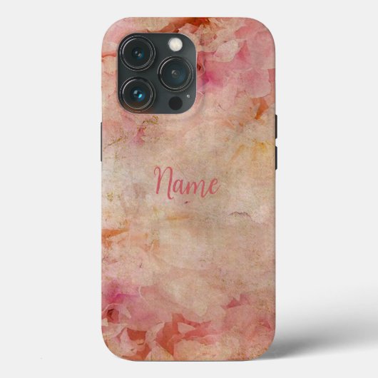  Floral gepersonaliseerd telefoonhoesje Case-Mate iPhone Case (Achterkant)