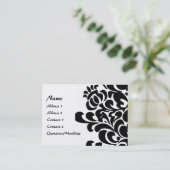 Floral - Gepersonaliseerd Visitekaartje (Staand voorkant)