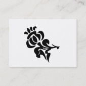 Floral - Gepersonaliseerd Visitekaartje (Achterkant)