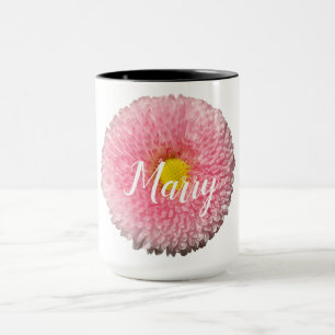 Floral gepersonaliseerde Combo Mok