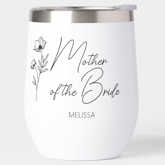 Floral Gepersonaliseerde Moeder van de Bruid Bruid