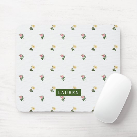  Floral gepersonaliseerde Muismat (Met muis)