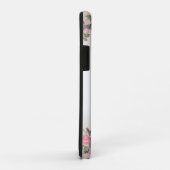 Floral gepersonaliseerde naam vrouwelijk Case-Mate iPhone case (Achterkant/rechts)