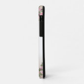 Floral gepersonaliseerde naam vrouwelijk Case-Mate iPhone case (Achterkant/links)