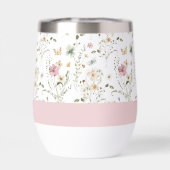 Floral, gepersonaliseerde naam Wilde bloem (Achterkant)