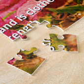 Floral GEWELDIGE BONUS MOM Proverbs 31 Legpuzzel (Zijkant)