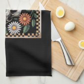 Floral Ghost Fall Boho Halloween 2 Theedoek (Quarter Fold)