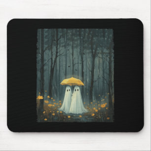 Floral Ghost houdt paraplukoppel spookachtig seizo Muismat