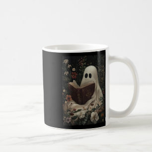 Floral Ghost Leesboek Halloween Kostuum Gothic Koffiemok
