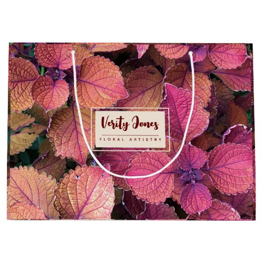  Floral Gift Bag Groot Cadeauzakje (Voorkant)