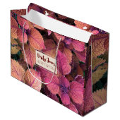  Floral Gift Bag Groot Cadeauzakje (Voorkant Gekanteld)