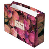  Floral Gift Bag Groot Cadeauzakje (Achterkant Gekanteld)