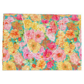 Floral Gift Bag Groot Cadeauzakje (Achterkant)