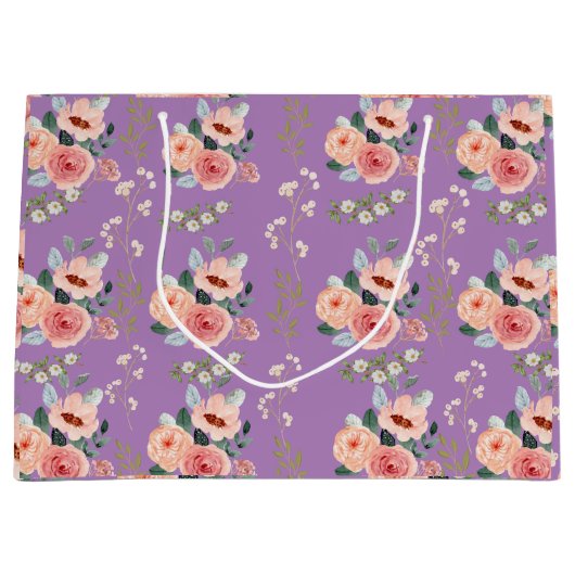 Floral Gift Bag Groot Cadeauzakje (Voorkant)