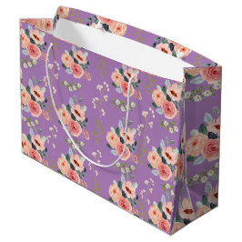 Floral Gift Bag Groot Cadeauzakje