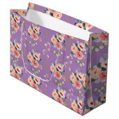 Floral Gift Bag Groot Cadeauzakje (Voorkant Gekanteld)