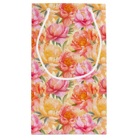 Floral Gift Bag Klein Cadeauzakje (Achterkant)