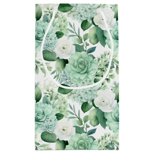 Floral Gift Bag Klein Cadeauzakje (Achterkant)