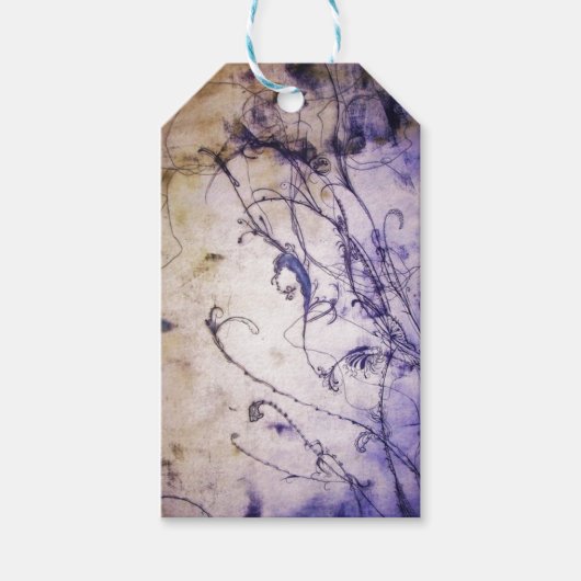 Floral Gift Label Cadeaulabel (Voorkant)