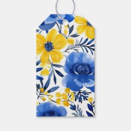 "Floral Gift Labels" Cadeaulabel