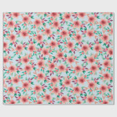 Floral Gift Wrap Papier voor Baby shower Gift (Vlak)