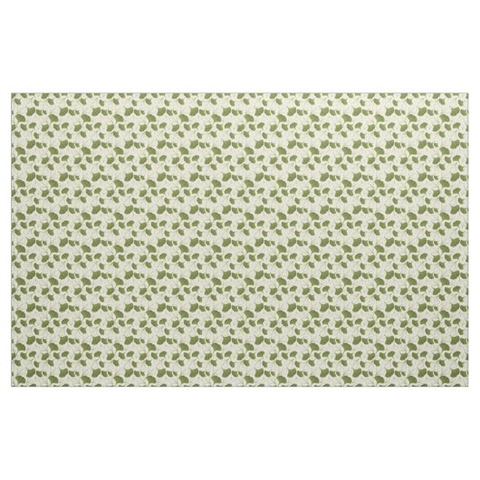Floral Gingko Leaf Pattern Stof (Fat Quarter)