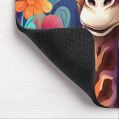 Floral Giraffe Portrait-9321 Muismat (Hoek)