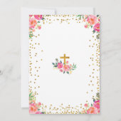 Floral Girl Eerste Heilige Communauteit Kaart (Achterkant)