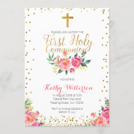 Floral Girl Eerste Heilige Communauteit Kaart