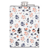 Floral Girly country design for her Heupfles (Achterkant)